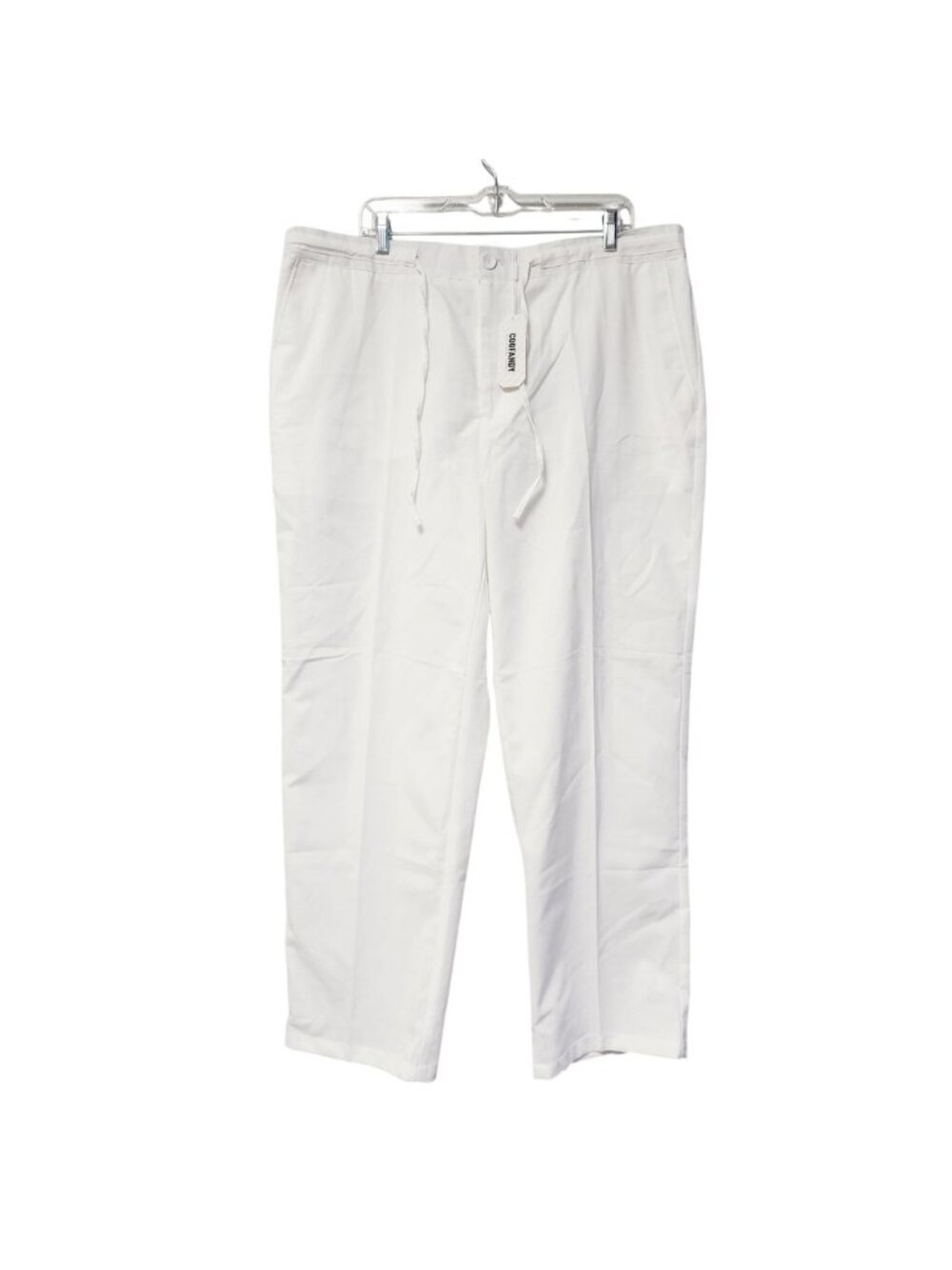 Coofandy Mens White 2-Piece Suit With Jacket & Drawstring Pants Size XXL - Picture 12 of 13